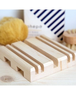 Porte savon en bois