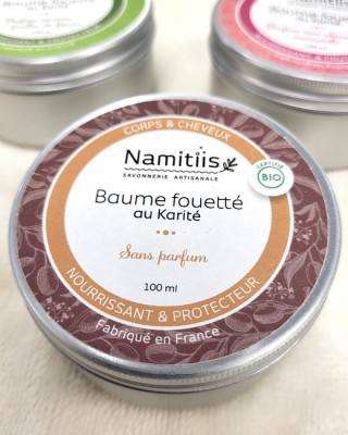 Baume fouetté au karité -...