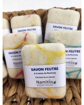 Savon feutré - Douce amande